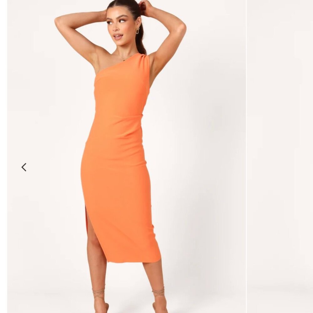 Nadene One-Shoulder Midi Dress - Petal & Pup